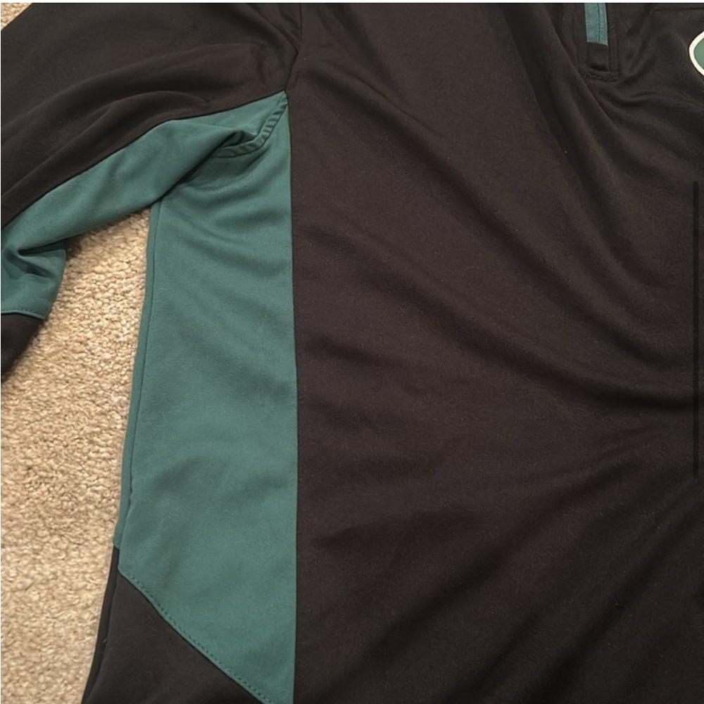 Black and Green Jets Pullover - Picture 4 of 6